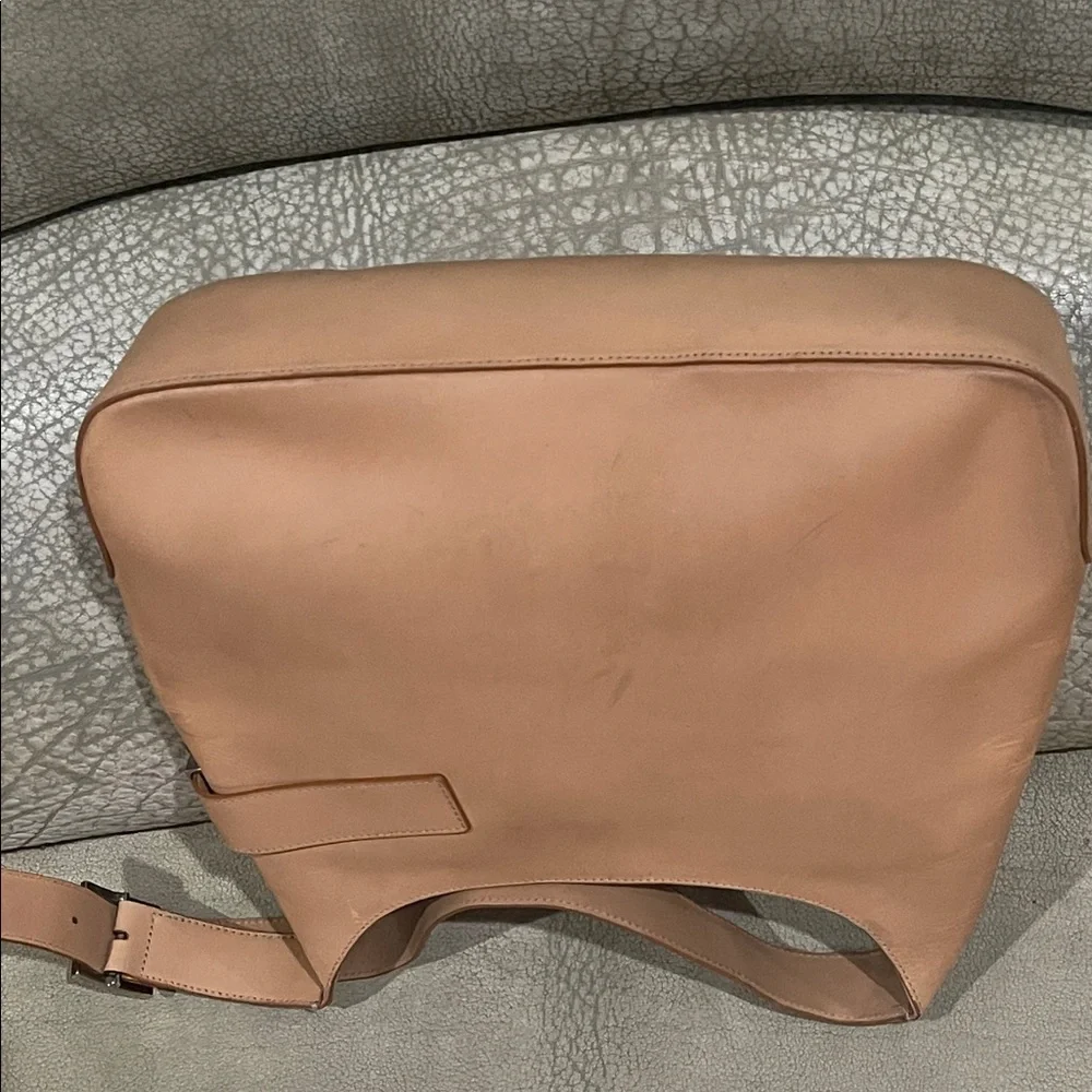 Salvatore Ferragamo Vintage Tan Leather Shoulder Bag and Wallet